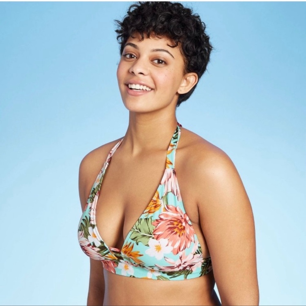 Sexy halter bikini top